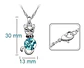 Collar Gato Cristal Mujer Niña + Caja Regalo Joyas  - Miniatura 2