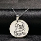Collar Abuelo Cadena Colgante Grabado + Caja Regalo Joyas - Miniatura 2