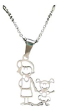 Collar Familia Mamá Hija + Caja Regalo Joyas - Miniatura 1