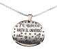 Cadena Y Colgante Familia Amigo Hijo Padres + Caja Regalo - Miniatura 1