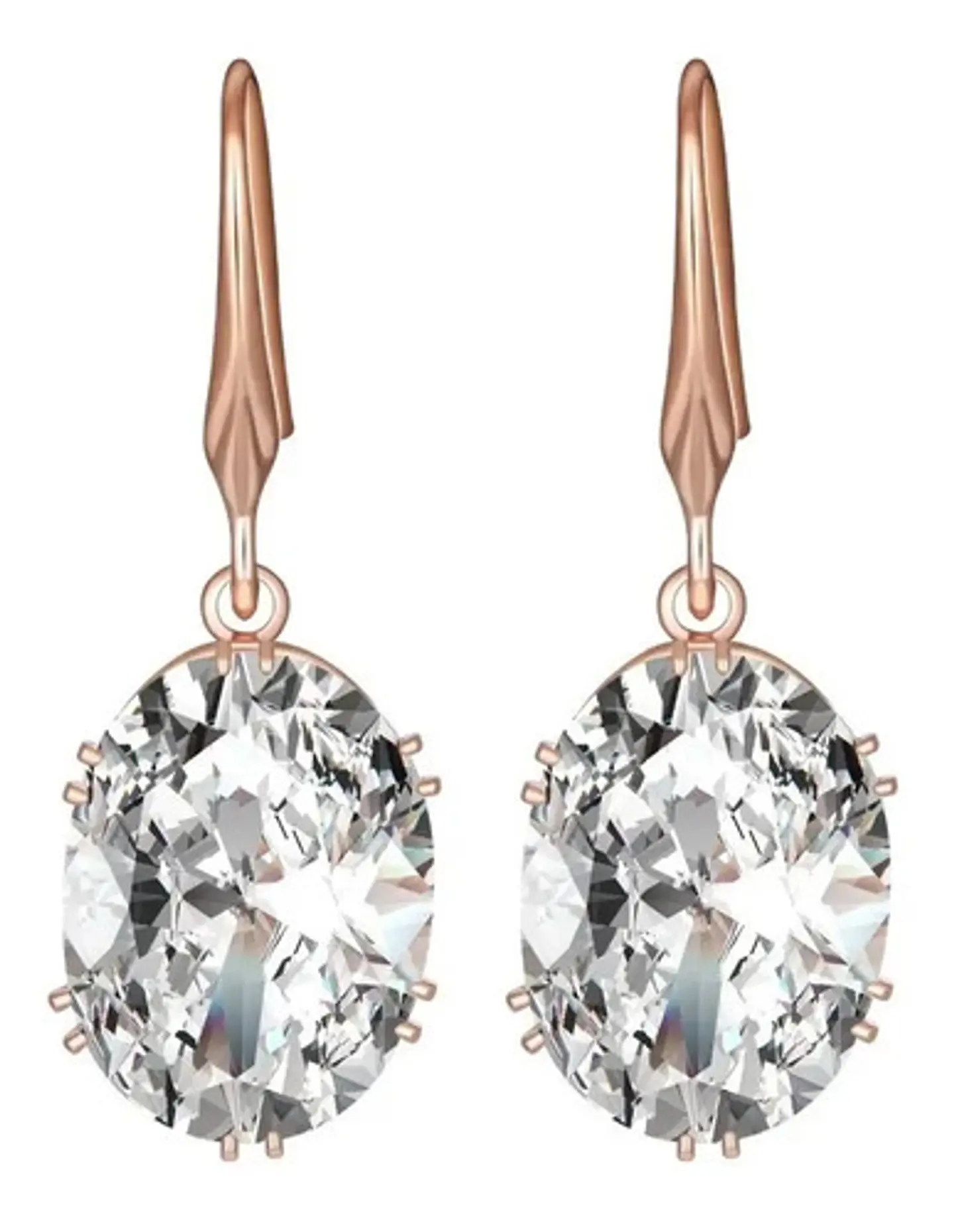 Aros Cristal Circonita Mujer + Bolsa Regalo Joyas 1