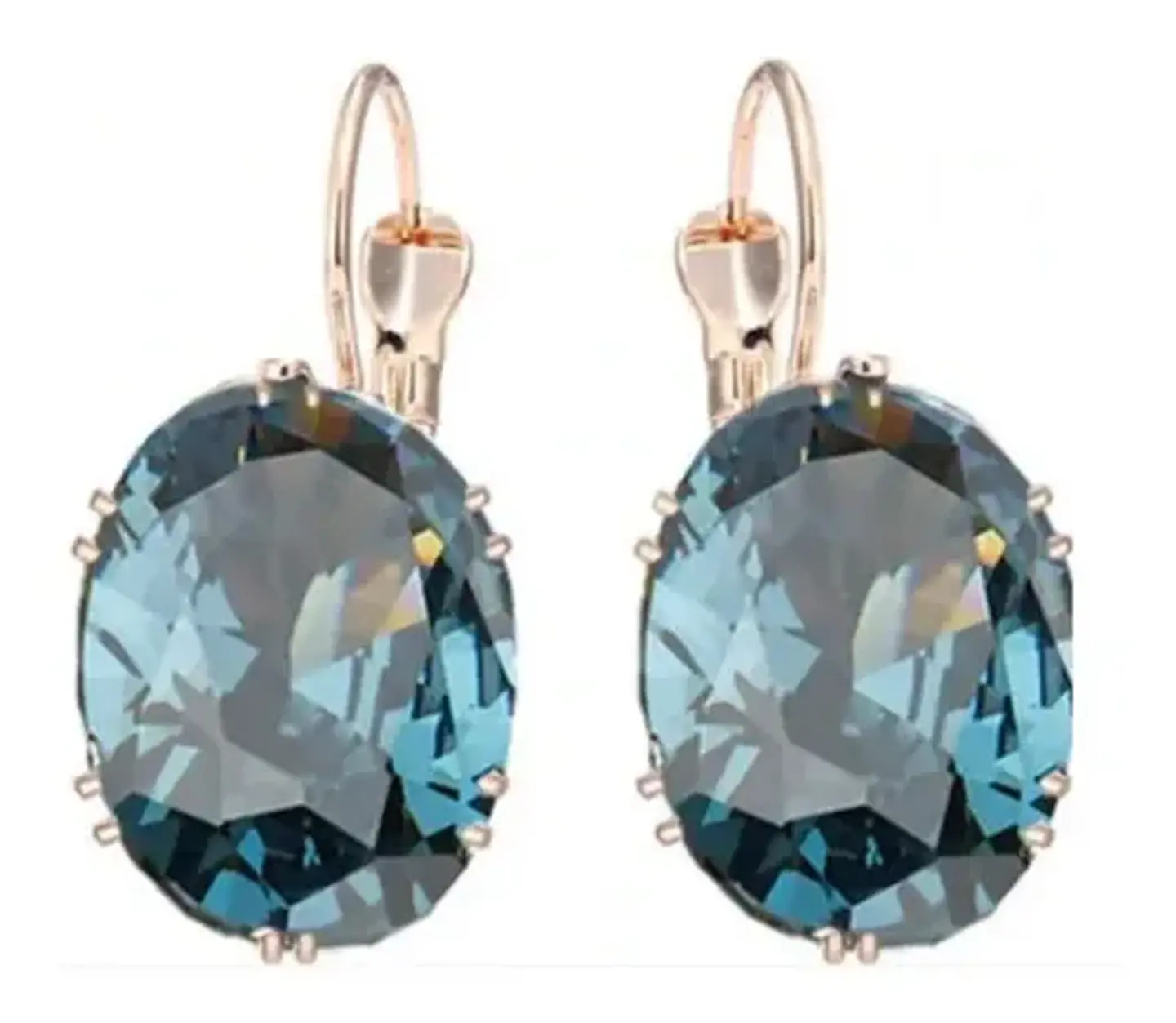 Aros Cristal Circonita Mujer + Bolsa Regalo Joyas 4