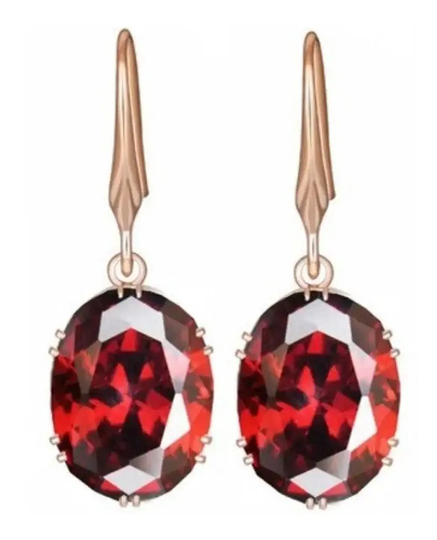 Aros Cristal Circonita Mujer + Bolsa Regalo Joyas 7