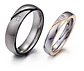 Argollas Anillos Compromiso Novios Ilusión + Caja Regalo - Miniatura 1
