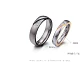 Argollas Anillos Compromiso Novios Ilusión + Caja Regalo - Miniatura 2