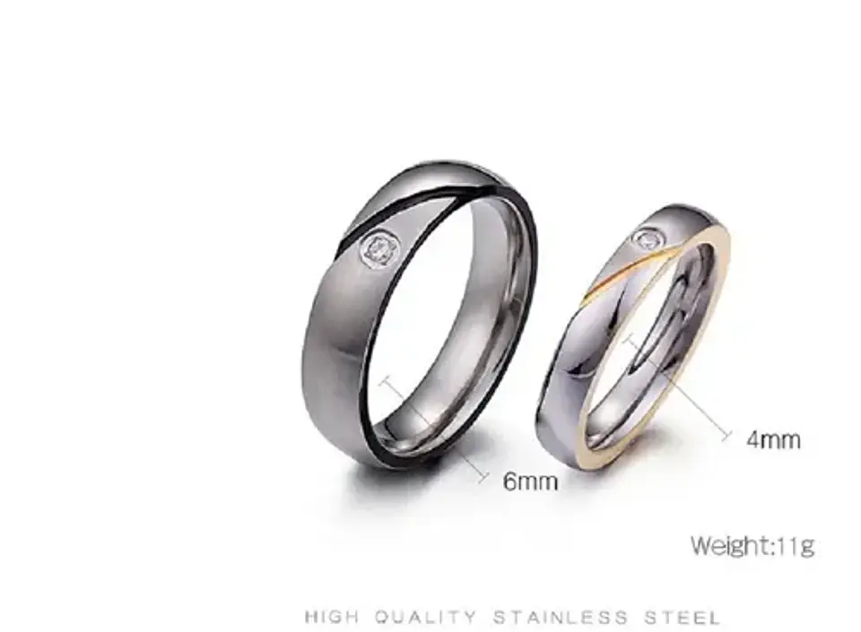 Argollas Anillos Compromiso Novios Ilusión + Caja Regalo 2