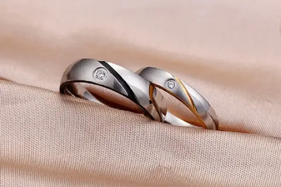Argollas Anillos Compromiso Novios Ilusión + Caja Regalo 5