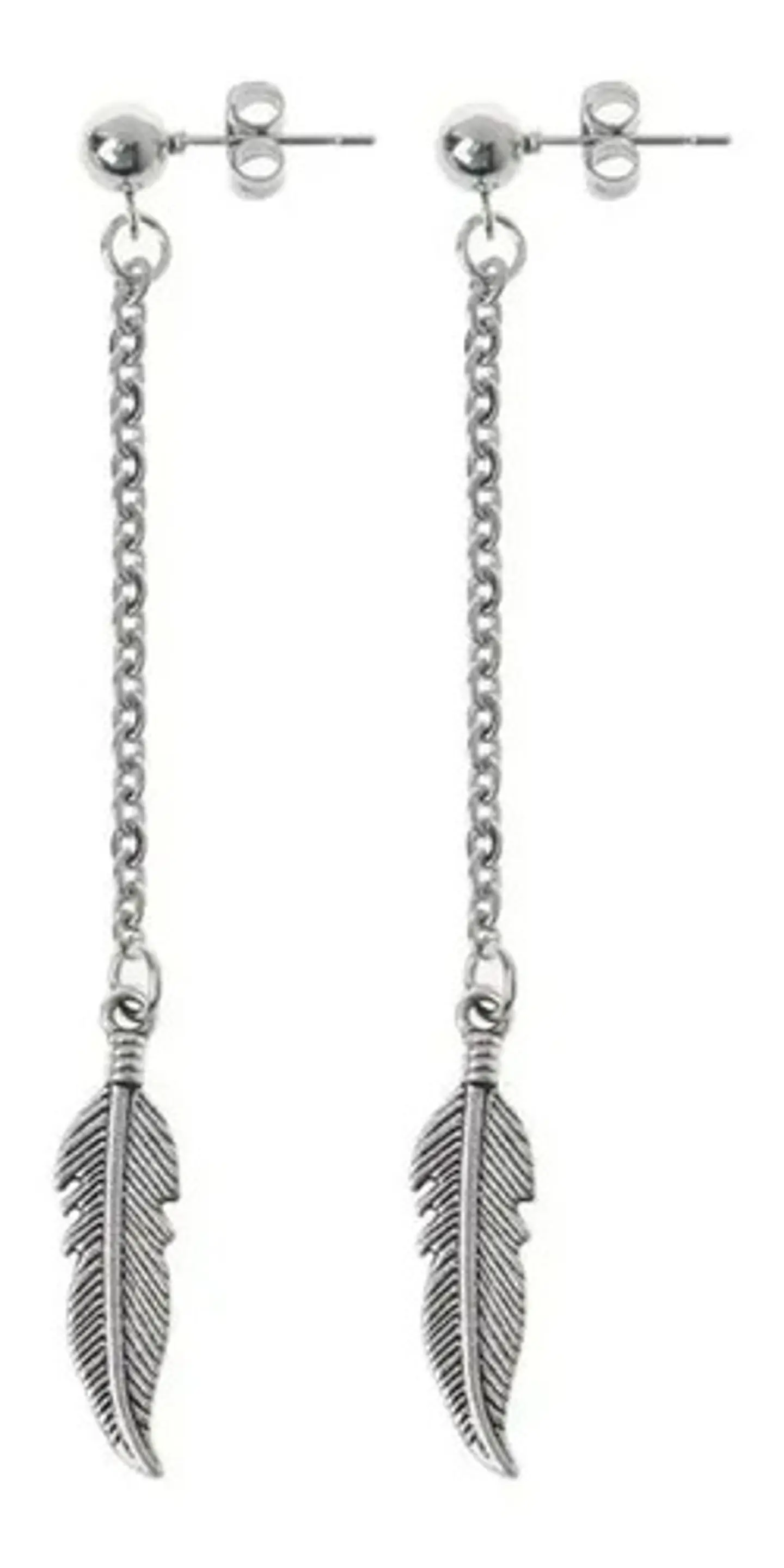Aros Pluma Pendientes Kpop Bts + Bolsa Regalo Joyas 1
