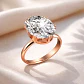 Anillo Ajustable Cristal Mujer + Bolsa Regalo Joyas - Miniatura 4