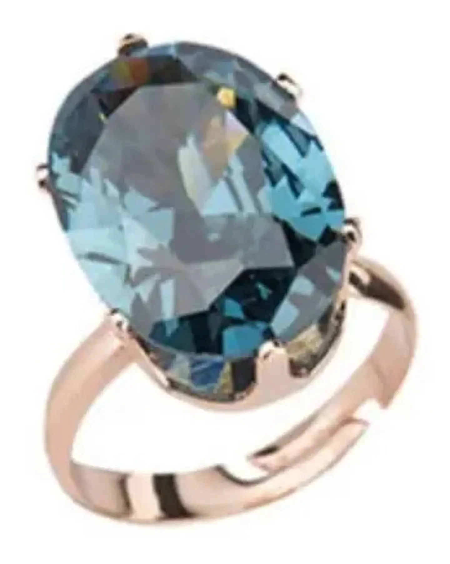 Anillo Ajustable Cristal Mujer + Bolsa Regalo Joyas 7
