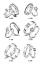 Anillos Ajustables Amor San Valentin + Globo Y Caja Regalo - Miniatura 3