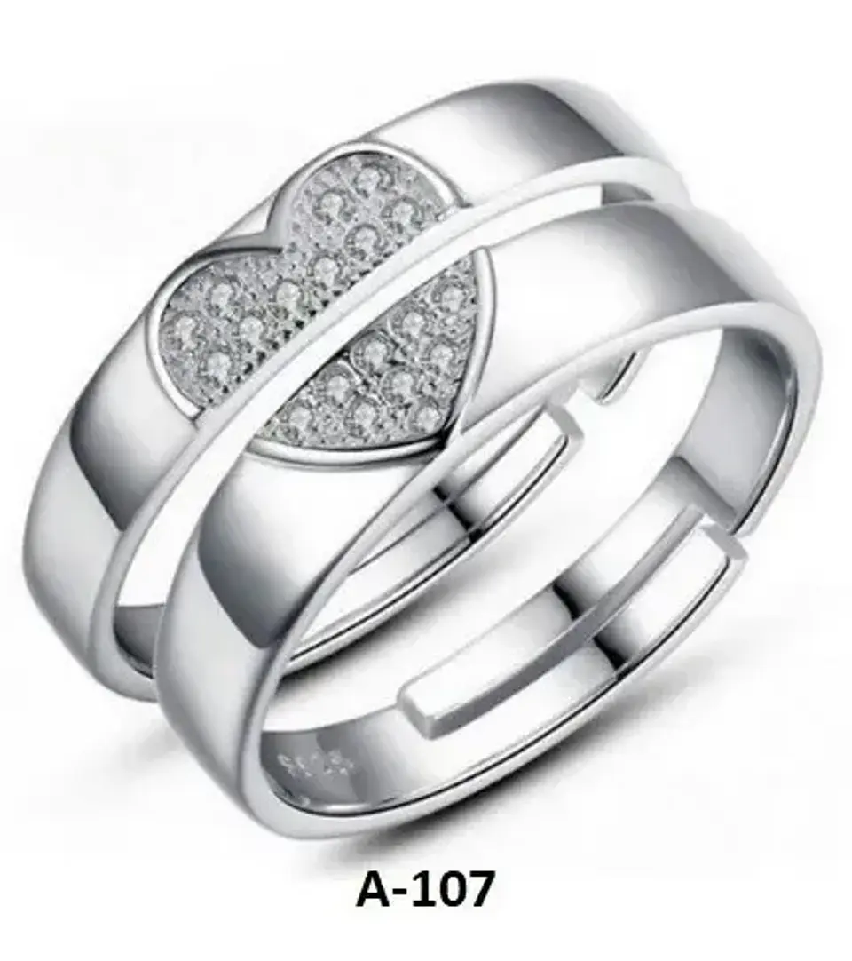 Anillos Ajustables Amor San Valentin + Globo Y Caja Regalo 4