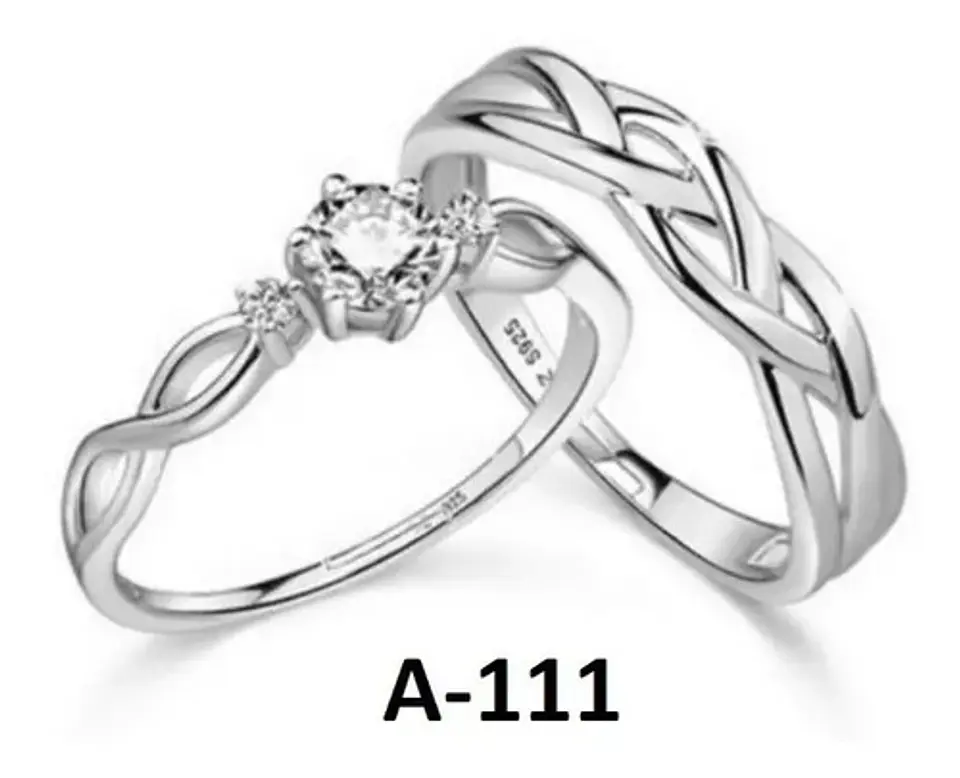 Anillos Ajustables Amor San Valentin + Globo Y Caja Regalo 8