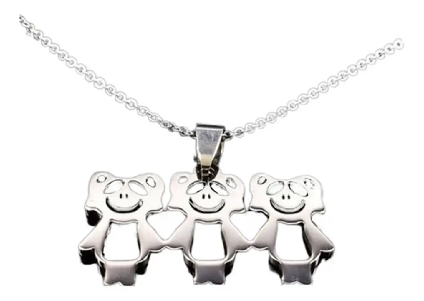 Cadena Colgante Regalo Familia Hijos(as) Niños Más Diseños  1