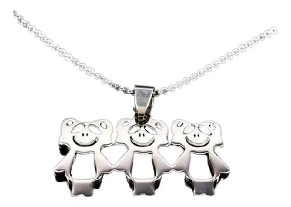 Cadena Colgante Regalo Familia Hijos(as) Niños Más Diseños  1
