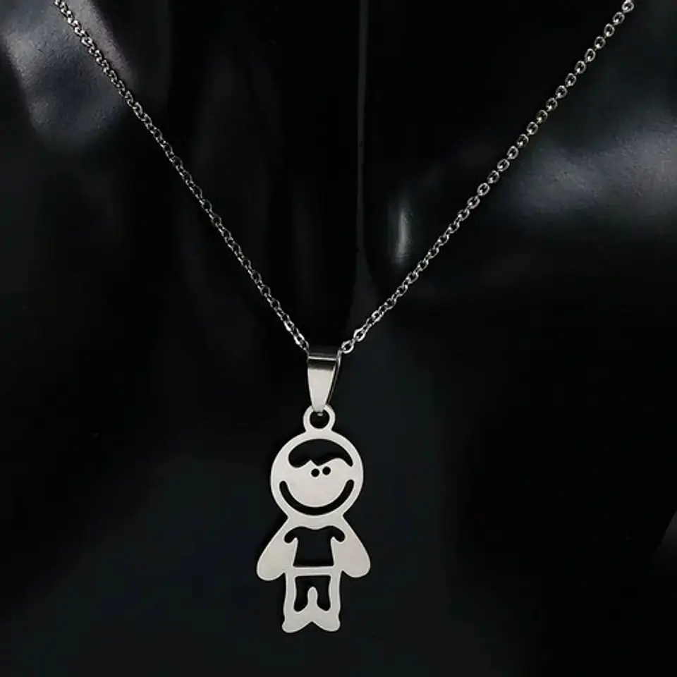 Cadena Colgante Regalo Familia Hijos(as) Niños Más Diseños  3