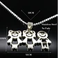 Cadena Colgante Regalo Familia Hijos(as) Niños Más Diseños  - Miniatura 5