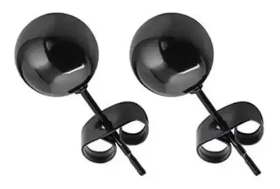 Aros Esfera Regalo Hombre Mujer Niña + Bolsa Joyas 1