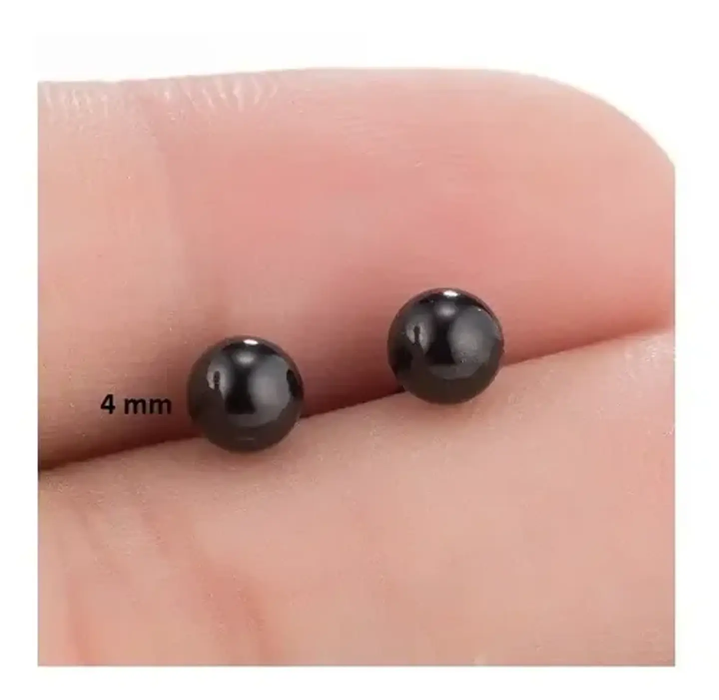 Aros Esfera Regalo Hombre Mujer Niña + Bolsa Joyas 2