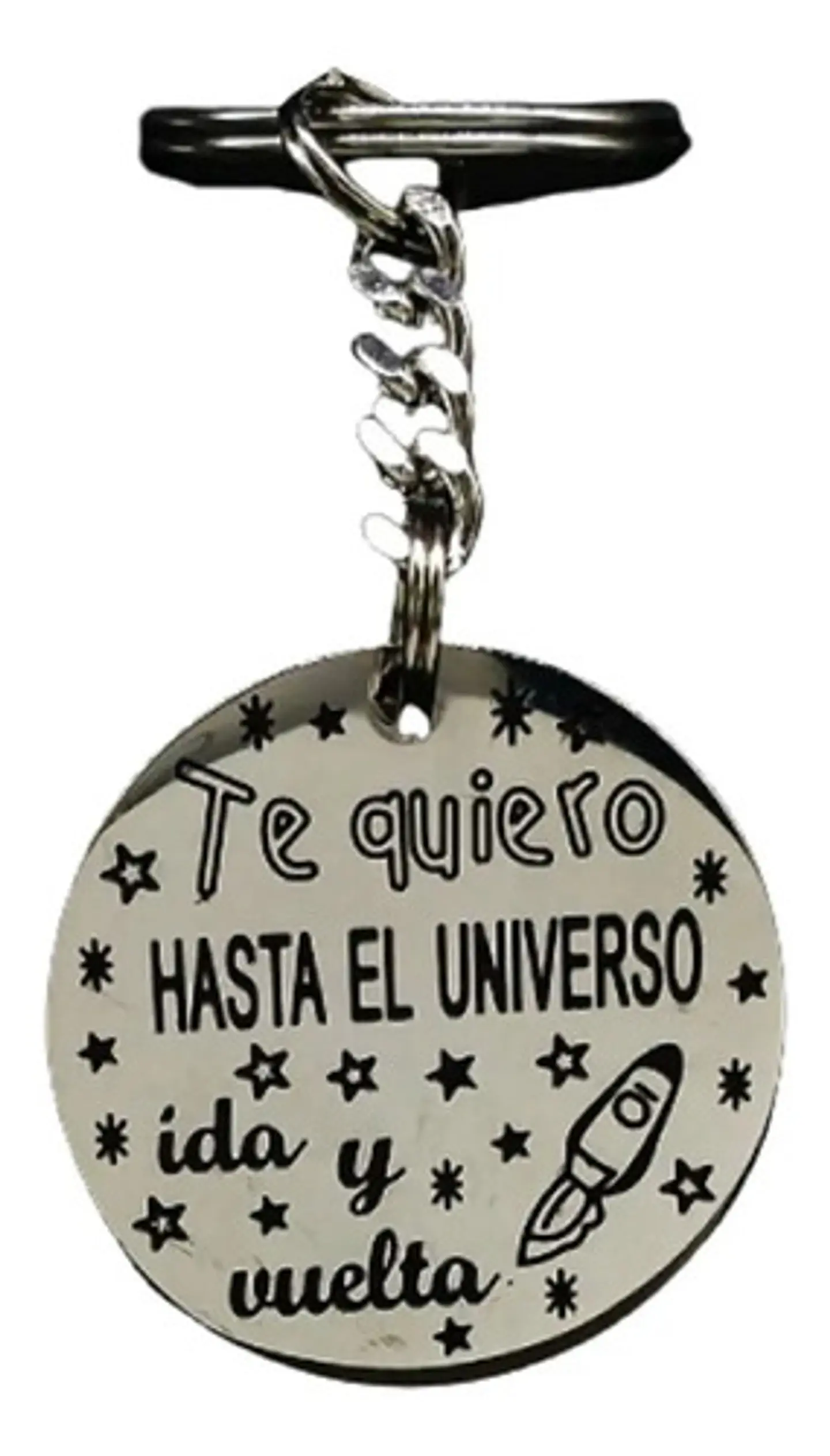 Llavero Regalo San Valentín Amigos Mamá Papá + Bolsa Joyas 1