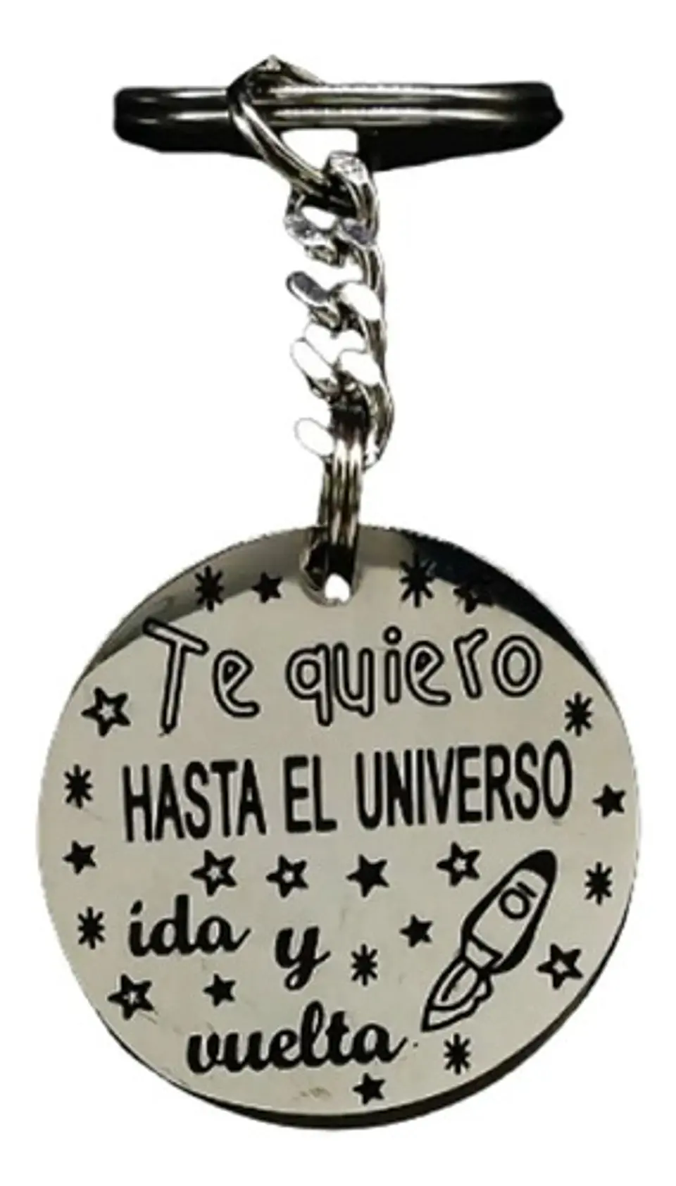 Llavero Regalo San Valentín Amigos Mamá Papá + Bolsa Joyas 1