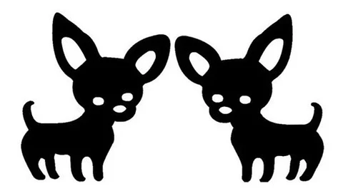 Aros Perro Chihuahua Regalo Mujer Niña  + Bolsa Joyas