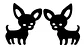 Aros Perro Chihuahua Regalo Mujer Niña  + Bolsa Joyas - Miniatura 1