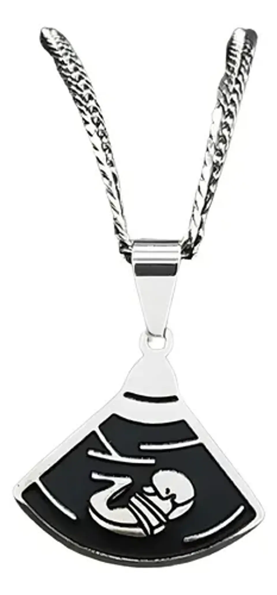Collar Ecografía Bebé Embarazo Padres + Caja Regalo Joyas 1