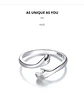 Anillo Plata 925 Ajustable Abrazo Amor Joyas Regalo Mujer - Miniatura 3