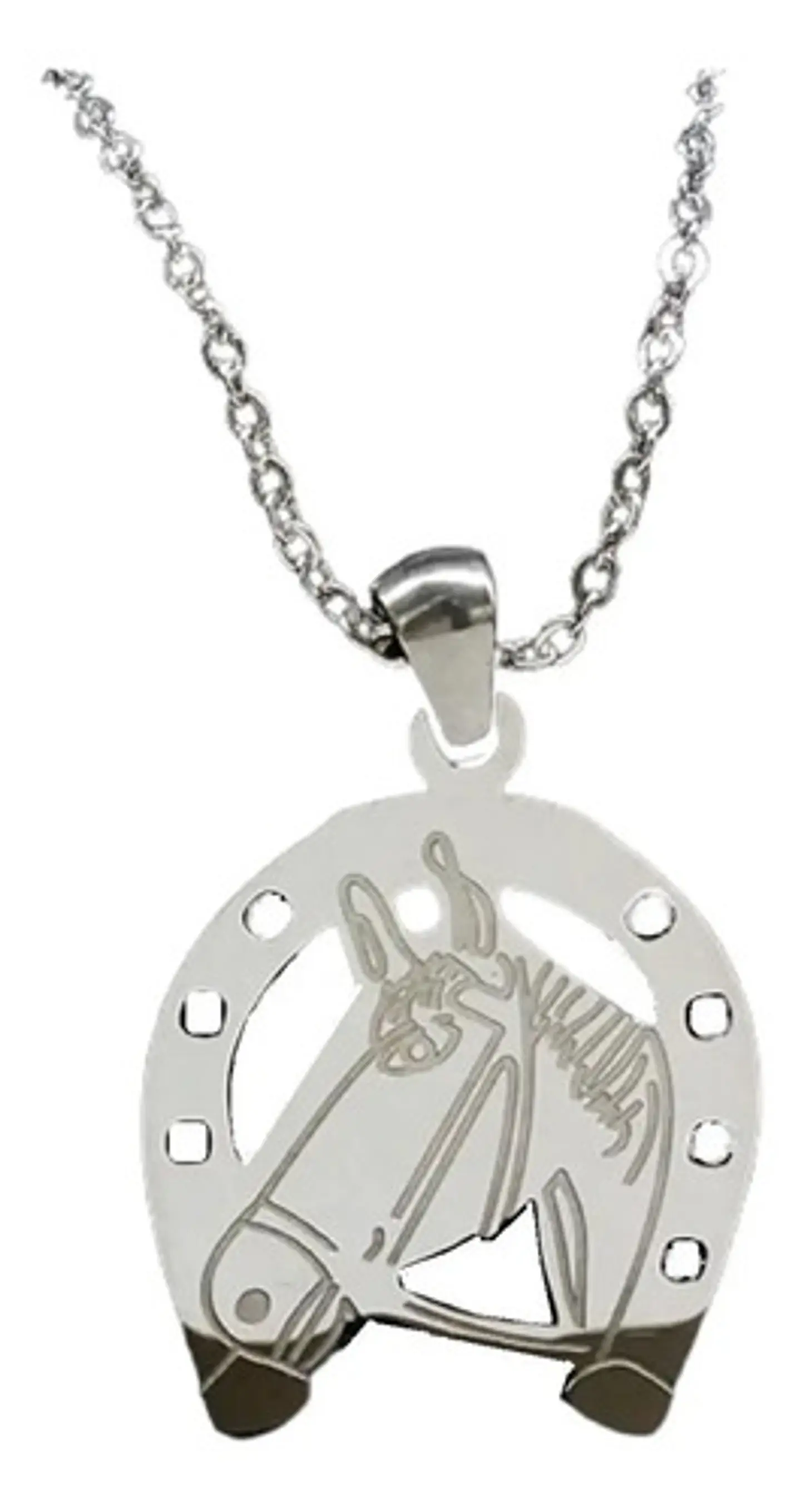 Collar Caballo Herradura Equinoterapia + Caja Regalo Joyas 1