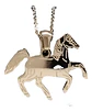 Collar Caballo Herradura Equinoterapia + Caja Regalo Joyas - Miniatura 5