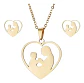 Conjunto Joyas Madre Hijo Regalo + Caja Y Globo Metálico  - Miniatura 1