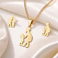 Conjunto Joyas Madre Hijo Regalo + Caja Y Globo Metálico  - Miniatura 12
