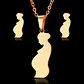 Conjunto Joyas Madre Hijo Regalo + Caja Y Globo Metálico  - Miniatura 17