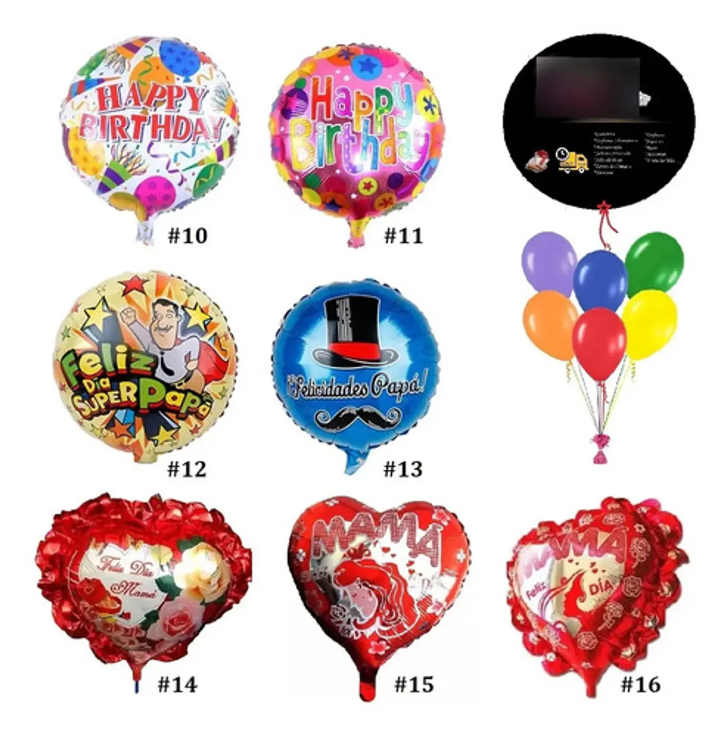 Conjunto Joyas Madre Hijo Regalo + Caja Y Globo Metálico  22