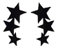Aros Estrellas Regalo Mujer Niña  + Bolsa Joyas - Miniatura 1