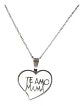 Cadena Colgante Regalo Mamá Te Amo + Globo Metálico + Caja  - Miniatura 1