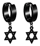 Aros Estrella Punk Gótico Kpop Rock + Bolsa Regalo Joyas - Miniatura 1