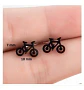Aros Bicicleta Regalo Mujer Niña Hombre Niño + Bolsa Joyas - Miniatura 2
