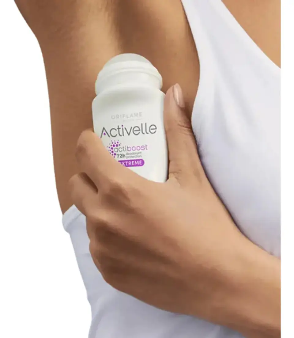 Desodorante Roll On Activelle Variedades. Oriflame Fragancia Extreme 2