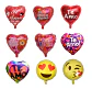 Cadena Colgante Beso San Valentin Amor + Caja Y Globo Regalo - Miniatura 6