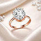 Anillo Ajustable Cristal Blanco Mujer + Bolsa Regalo Joyas - Miniatura 5