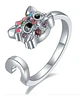 Anillo Ajustable Gato Colores + Caja Regalo Joyas Niña Mujer - Miniatura 1
