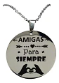 Collar Amigas Cadena Colgante + Caja Regalo Joyas - Miniatura 1