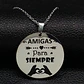 Collar Amigas Cadena Colgante + Caja Regalo Joyas - Miniatura 2