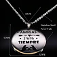 Collar Amigas Cadena Colgante + Caja Regalo Joyas - Miniatura 3