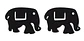 Aros Elefante Regalo Mujer Niña  + Bolsa Joyas - Miniatura 1