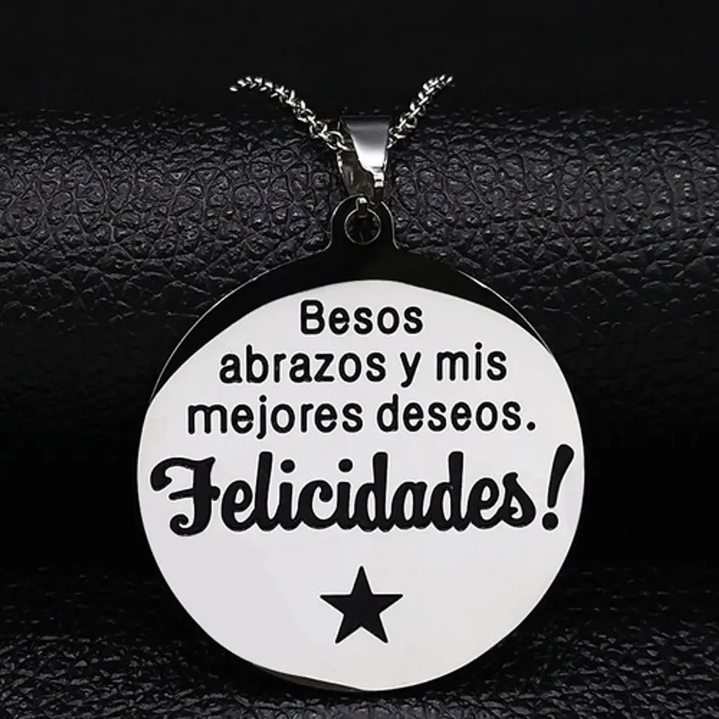 Collar Felicidades Amigos Hijos Nietos + Caja Regalo Joyas 2