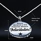 Collar Felicidades Amigos Hijos Nietos + Caja Regalo Joyas - Miniatura 3