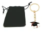 45 Llaveros Licenciatura Graduación En Bolsas De Terciopelo - Miniatura 5